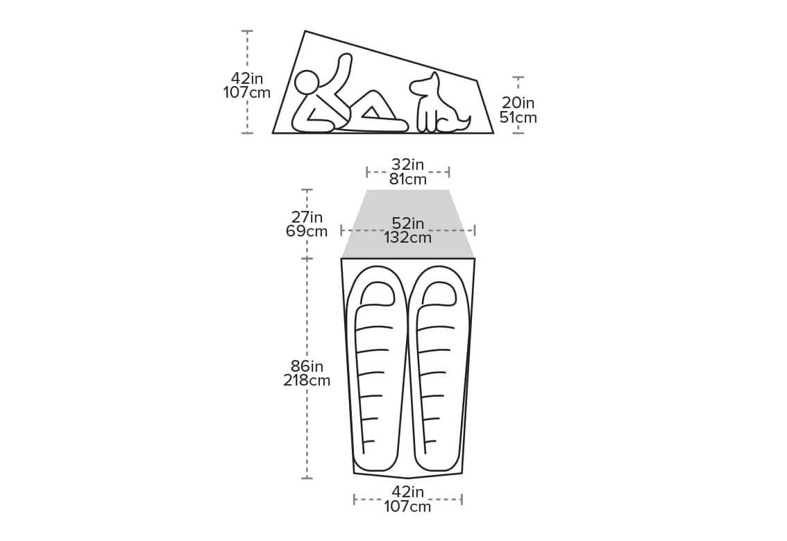 Fly Creek HV UL2 Bikepack Solution Dye